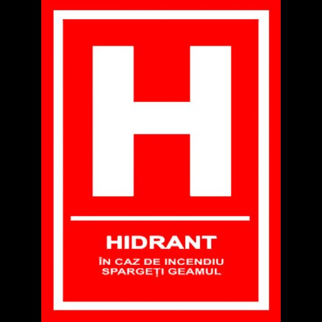 Semn pentru hidranti